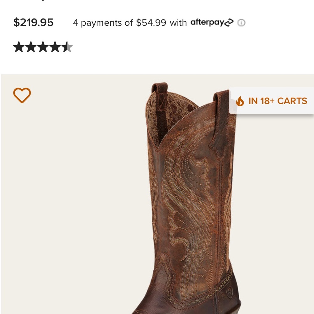 Ariat Brown Western Boot
